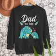 Dad To Be Dinosaur Baby Shower For Boy Men Sweatshirt