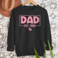 Dad Est 2026 Logo Daddy 2026 Soon To Be New Father 2026 Men Sweatshirt