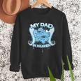 My Dad Is My Guardian Angel In Heaven Loss Father Memorial Men Sweatshirt