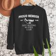 Dad Just Resting My Eyes Fathers Day Humor Men Men Sweatshirt