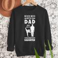 Dad Who Has a Karate Daughter Dad & Daughter Men Sweatshirt Dad Who Has a Karate Daughter Dad & Daughter Men Sweatshirt