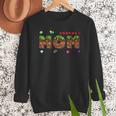 Dad And Mom Of The Birthday Boy Pixel Game Matching Family Men Sweatshirt