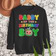 Dad And Mom Daddy Of The Birthday Boy Tee Melon Family Party Men Sweatshirt