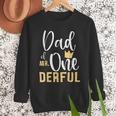 Dad Of Mr Onederful 1st Birthday First One-Derful Matching Men Sweatshirt