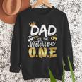 Dad Of The Notorious One Old School 1st Hip Hop Birthday Men Sweatshirt
