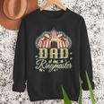 Dad Of The Ringmaster Kids Circus Theme B-Day Party Men Sweatshirt