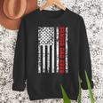 Dad Senior 2026 Proud Dad Of A Class Of 2026 Graduate Flag Men Sweatshirt