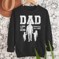 Dad Sons First Hero Daughter Love For Father's Day Men Sweatshirt