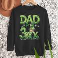 Dad Of The Three Rex Birthday Boy Dinosaur Family Matching Men Sweatshirt