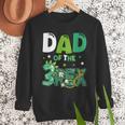 Dad Of The Three Rex Birthday Dinosaur Family Matching Men Sweatshirt