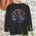 Dada Space Astronaut Rocket Birthday Party Men Sweatshirt
