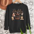 Daddy Can Bearly Wait Bear Gender Neutral Boy Baby Shower Men Sweatshirt