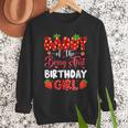 Daddy Of The Berry First Birthday Of Girl Strawberry Men Sweatshirt