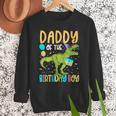 Daddy Of The Birthday Boy Family Matching Dinosaur Squad Men Sweatshirt