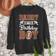 Daddy Of The Birthday Boy Football Party Family Matching Men Sweatshirt
