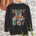 Daddy Of The Birthday Boy Game Day Football Men Sweatshirt