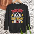Daddy Of The Birthday Boy Shirt Matching Dad Son Family Bday Men Sweatshirt
