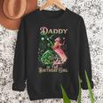 Daddy Of The Birthday Girl Pink And Green Family Matching Men Sweatshirt