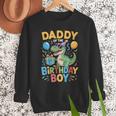 Daddy Of The Birthday Party Outfit Dinosaur Squad Dad Men Sweatshirt