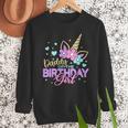 Daddy Of The Birthday Princess Girl Dad Unicorn Bday Party Men Sweatshirt