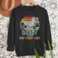 Daddy Dinosaur Of The Birthday Boy Dad Matching Family Men Sweatshirt