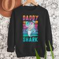Daddy Shark Retro Vintage Dad Men Sweatshirt Daddy Shark Retro Vintage Dad Men Sweatshirt
