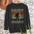 Daddy Squatch Bigfoot Dad Sasquatch Yeti Family Matching Men Sweatshirt