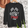 Daddy Of The Two Fast Second Birthday Racing Car Family Men Sweatshirt