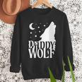 Daddy Wolf Matching Family Tribe Wolves Moon Men Sweatshirt Daddy Wolf Matching Family Tribe Wolves Moon Men Sweatshirt