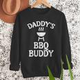 Daddys BBQ Buddy Cute Barbecue Family Match Boys Girls Kids Men Sweatshirt