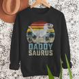 DaddysaurusRex Dinosaur Daddy Saurus Family Matching Men Sweatshirt