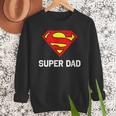 DC Comics Superman Father's Day Super Dad Logo Men Sweatshirt
