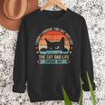 I Didn't Choose The Cat Dad Life The Cat Dad Life Chose Me Men Sweatshirt