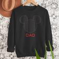 Disney Mickey Mouse Dad Family Small Men Sweatshirt