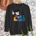 Disney Mickey Mouse Father's Day 1 Dad Men Sweatshirt