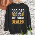 Dog Dad The Man The Myth The Snack Dealer Men Sweatshirt