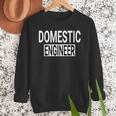 Domestic Engineer House Husband Stay At Home Dad Uniform Men Sweatshirt Domestic Engineer House Husband Stay At Home Dad Uniform Men Sweatshirt