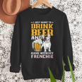 Drink Beer & Hang With My Frenchie French Bulldog Dad For Men Women Men Sweatshirt