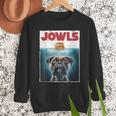 Drooling Boxer Jowls Fawn Dog Mom Dog Dad Burger Men Sweatshirt