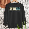 Drum Dad Like A Normal Dad But Cooler Shirt Music Dad Men Sweatshirt