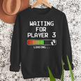 Expectant Dad To Be Gamer Pregnancy Announcement Player 3 Men Sweatshirt