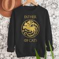Father Of Cats Shirt Cat Dad Cat Daddy Men Sweatshirt