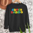 Fatherly Powers Unleashed Gamer Super Dad From Wife & Kids Men Sweatshirt