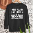 Father's Day Nerd Programmer Dad Jokes Men Sweatshirt