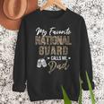 My Favorite National Guard Calls Me Dad Military Family Men Sweatshirt