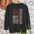 Firefighter Husband Father Fireman For Dad Men Sweatshirt
