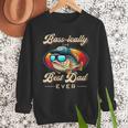 Fishing Father's Day Dad Fisherman Birthday Graphic Men Sweatshirt