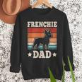 Frenchie Dad Retro French Bulldog Lover Daddy Men Men Sweatshirt