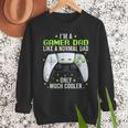 Gamer Dad Gaming Shirts Fathers Day Video Game Daddy Men Sweatshirt