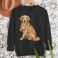 Golden Retriever I Love Dad Dog Dad Father's Day Men Sweatshirt Golden Retriever I Love Dad Dog Dad Father's Day Men Sweatshirt